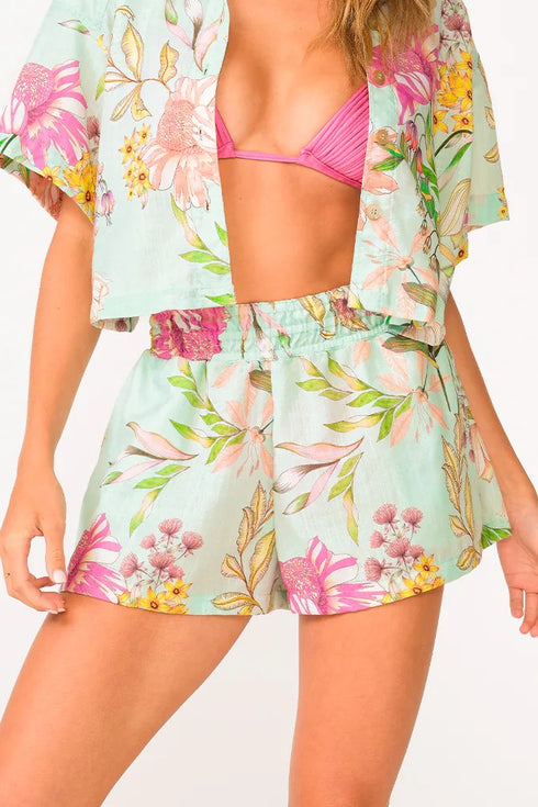 PQ Swim Floret Amira Short